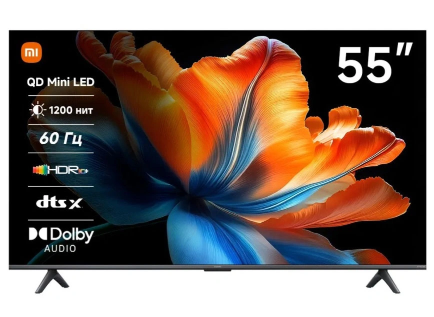 Телевизор Xiaomi 55" TV S Mini LED 2026 черный