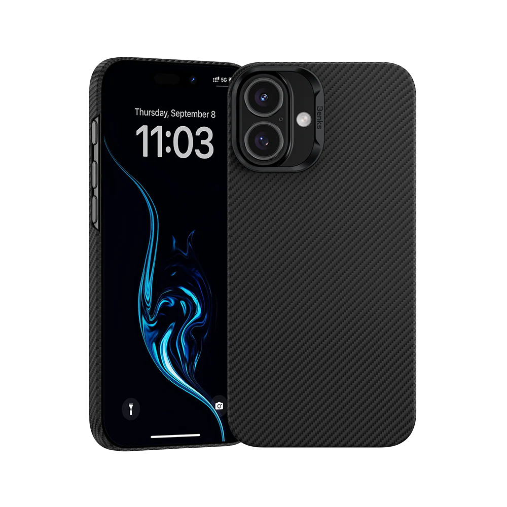 Кевларовый чехол MagSafe Benks ArmorAir Montage для iPhone 16