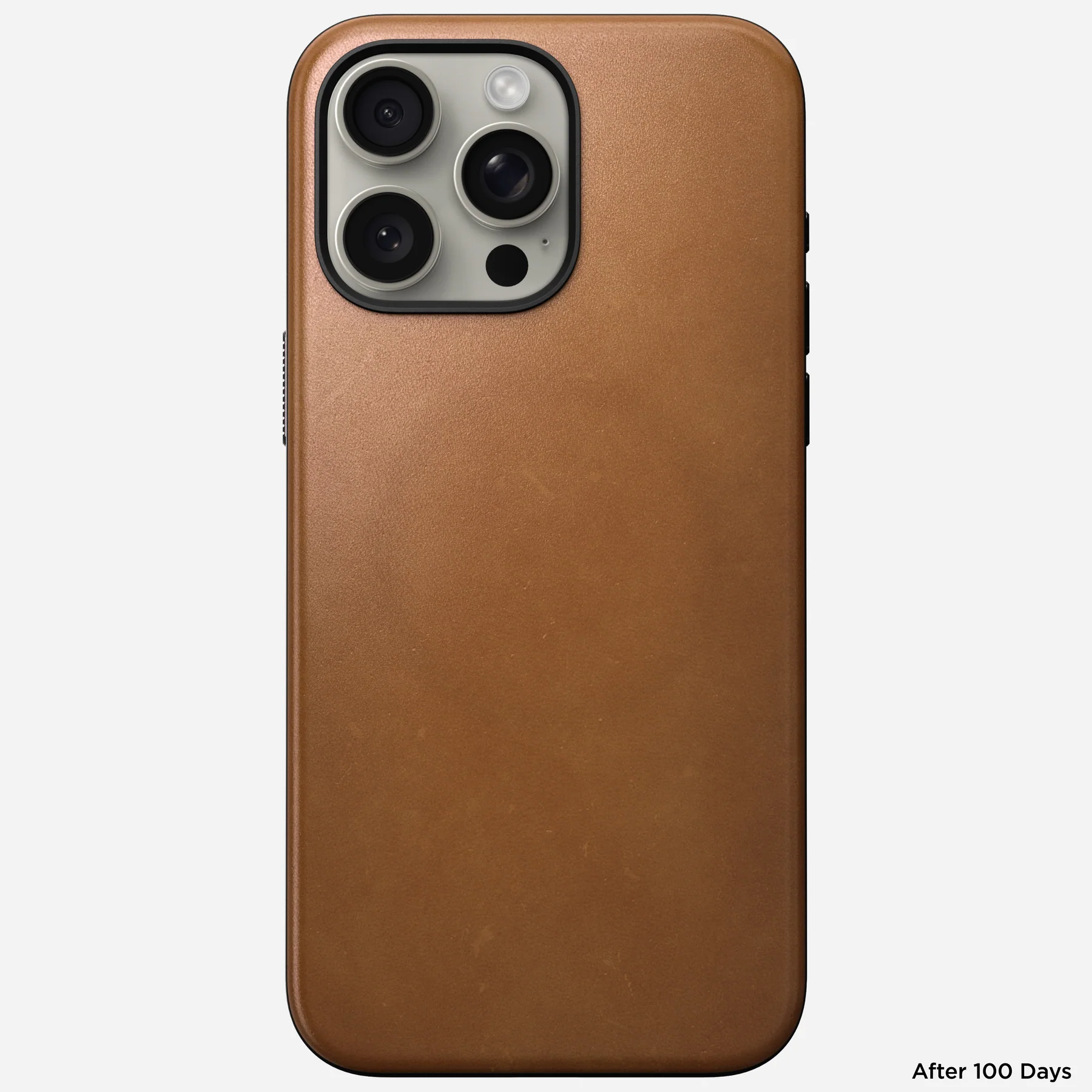 Защитный чехол Nomad Modern Leather Case светло-коричневый