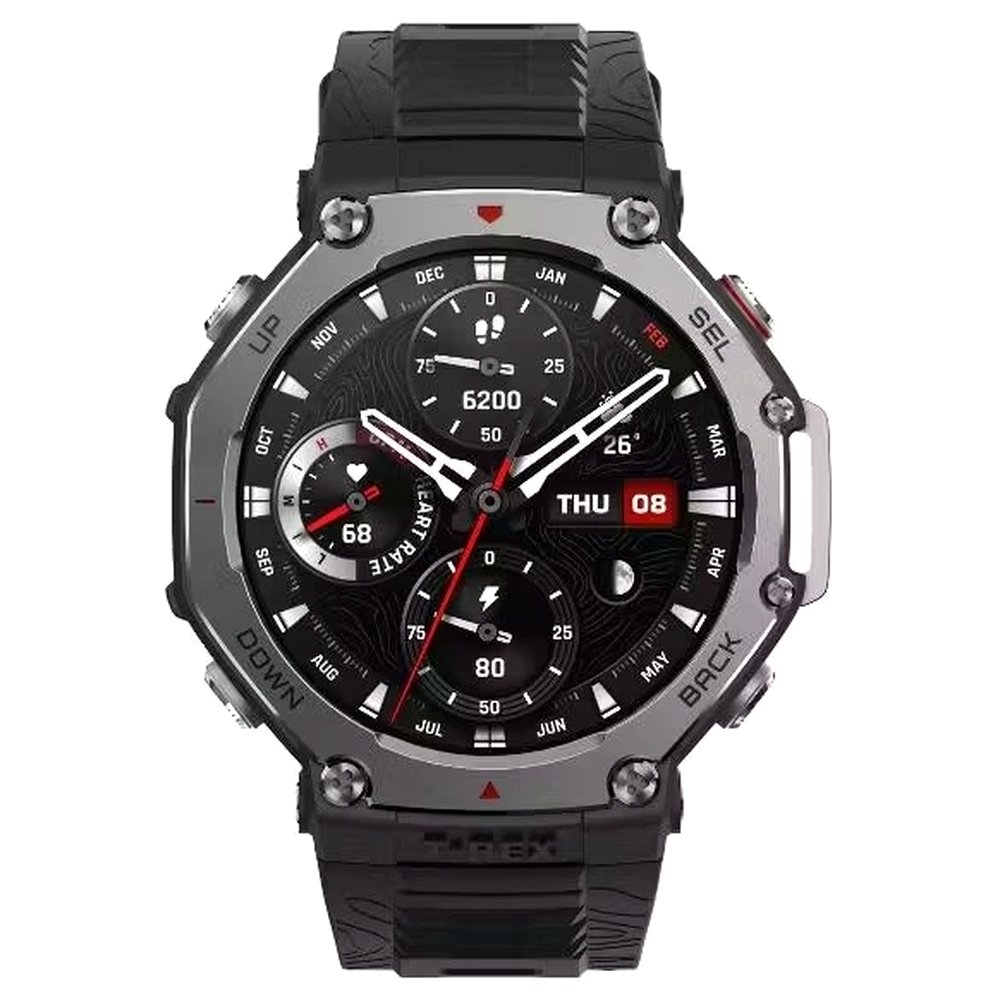 Смарт-часы Amazfit T-Rex 3, 48.5 мм, GPS, Onyx Black (A2323)