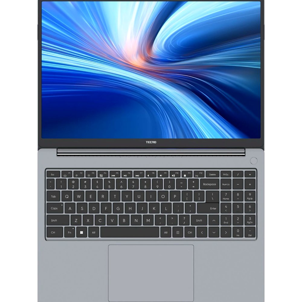Ноутбук TECNO MegaBook MegaBook 16 71005000729 (16", Intel Core i5 13420H, 16 ГБ, 1 ТБ SSD) серый