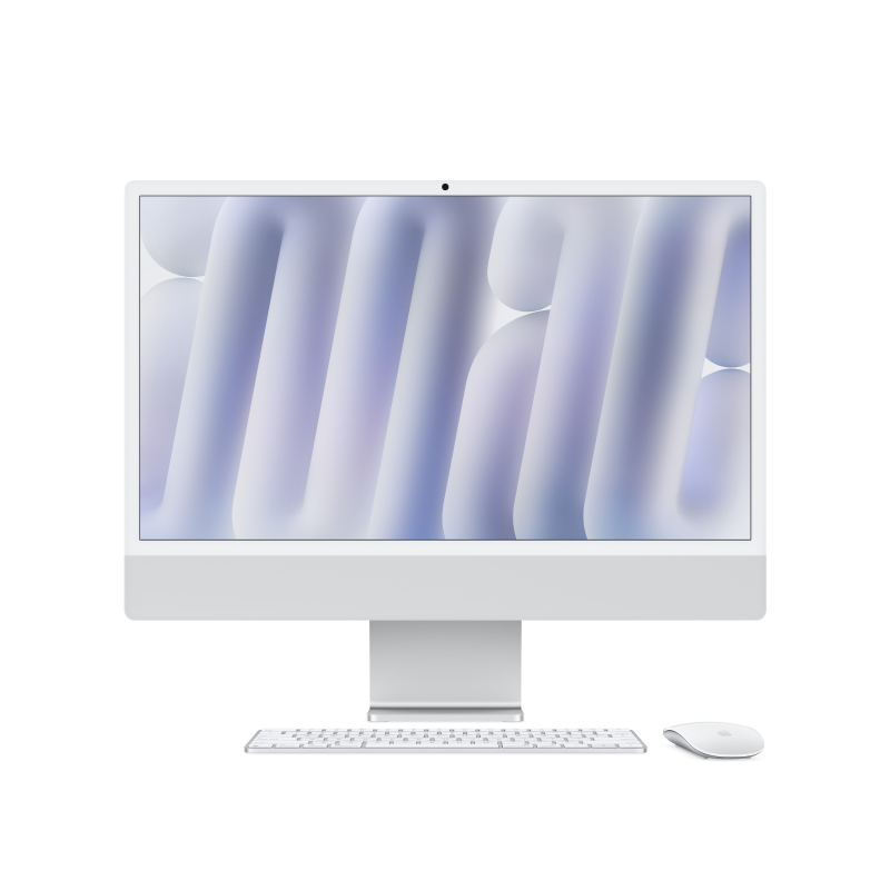 Моноблок Apple iMac 24" M4 (2024) Retina 4,5K 10C CPU/10С GPU, 16 GB RAM, 512 GB SSD, Silver