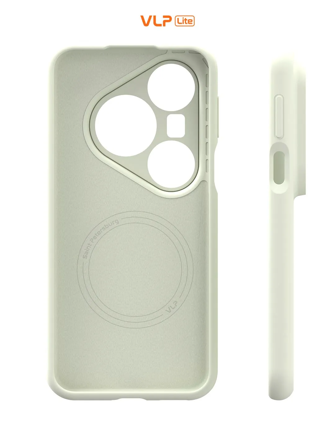 Чехол защитный VLP LITE Mist Case с MagSafe для Huawei Pura 80, Белый