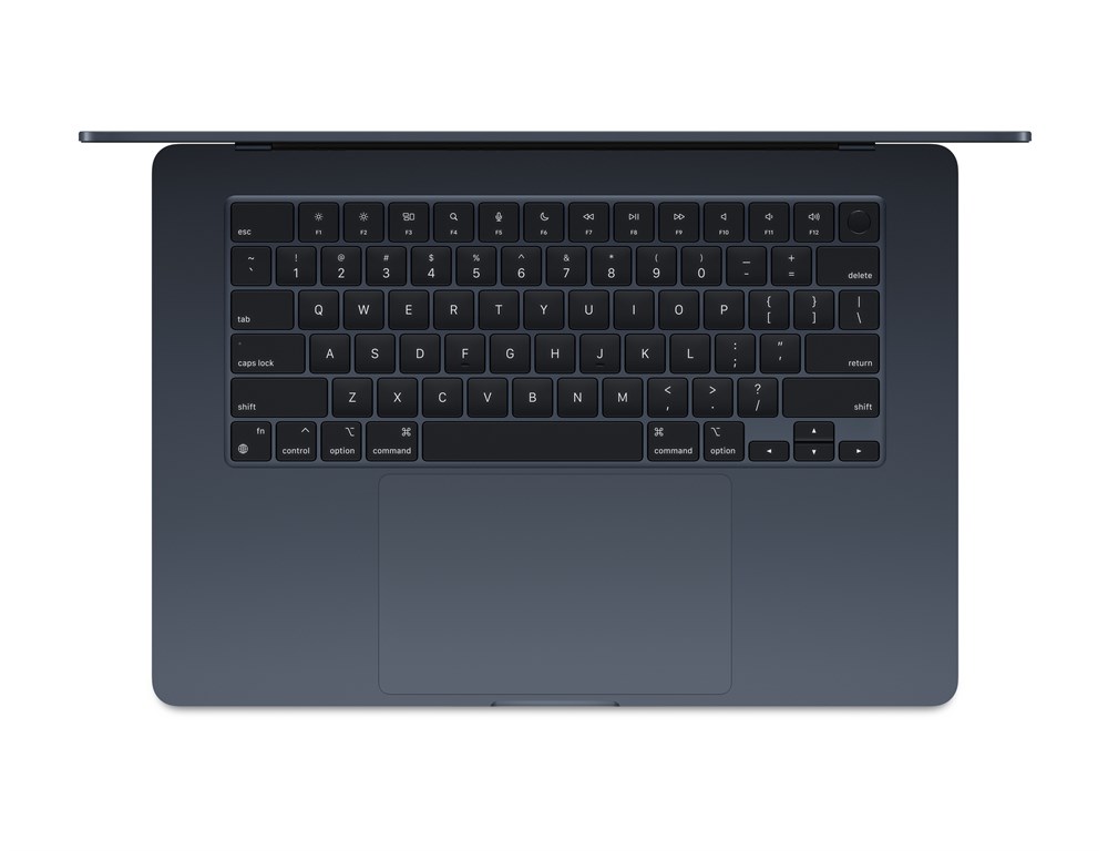 Ноутбук MacBook Air 15" M3 (2024) 8C CPU/10C GPU, 16 ГБ RAM, 256 ГБ SSD, (Midnight Black | Тёмная ночь) (Z1BV000SC)