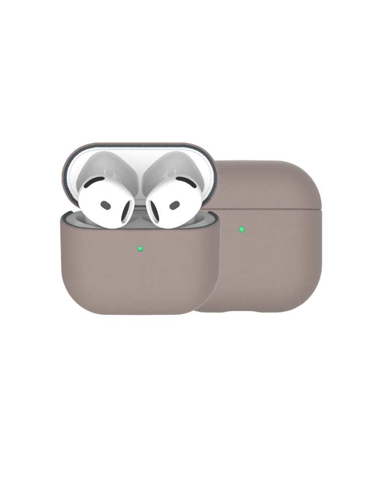 Чехол K-DOO LUXCRAFT Precision Protection for Airpods 4 премиальная кожа Desert Champagne