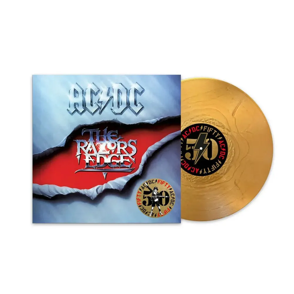 Виниловая пластинка AC/DC - Razors Edge (Gold Metallic)