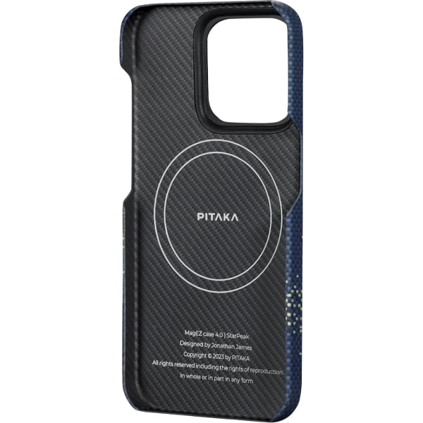 Чехол Pitaka StarPeak MagEZ 4 для iPhone 15 (6.1"), Milky Way Galaxy, кевлар (арамид) Чехол Pitaka StarPeak MagEZ 4 для iPhone 15 (6.1"), Milky Way Galaxy, кевлар (арамид)