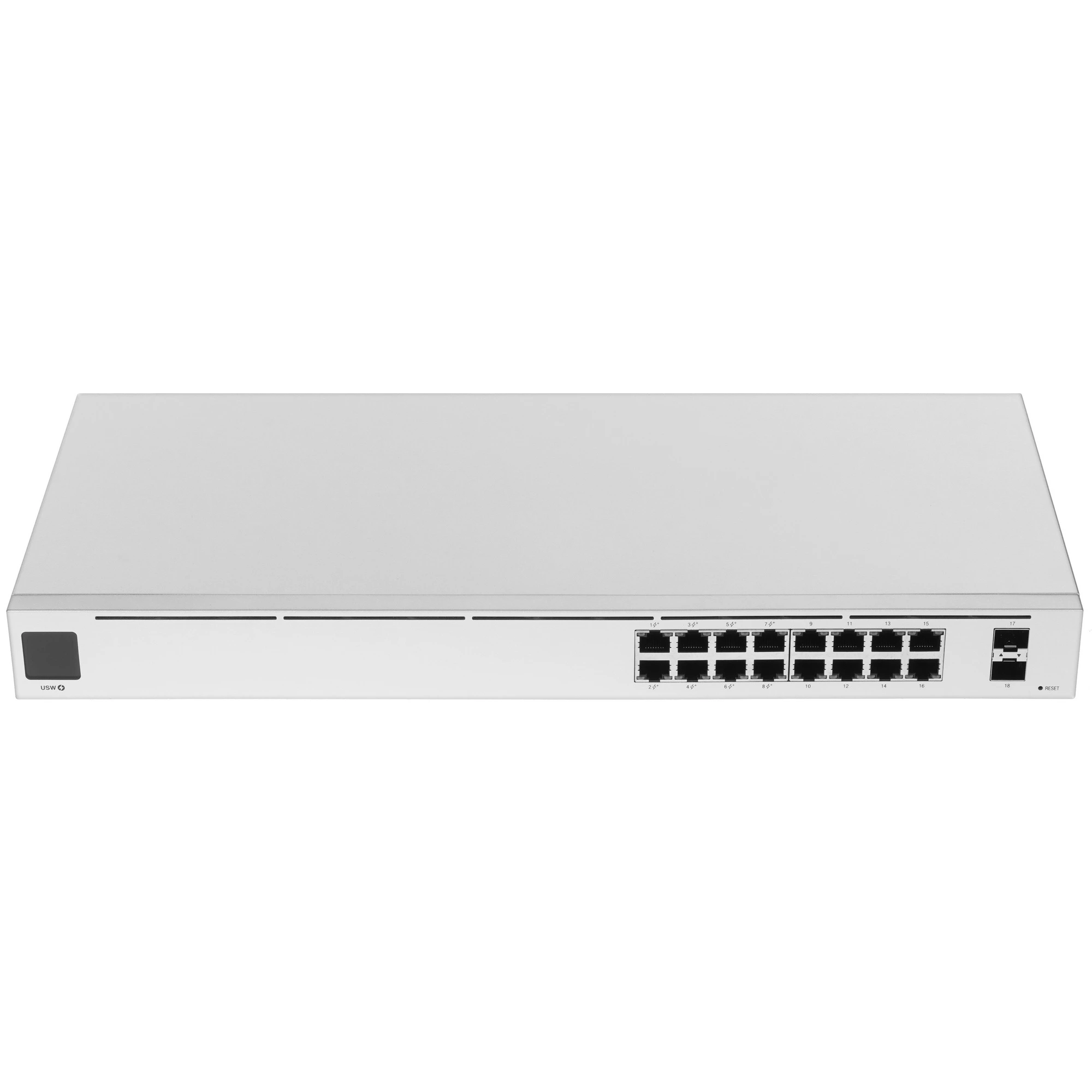 Коммутатор Ubiquiti UniFi Switch 16 PoE, 16 портов PoE, 10/100/1000 Мбит/с, Управляемый (USW-16-POE)