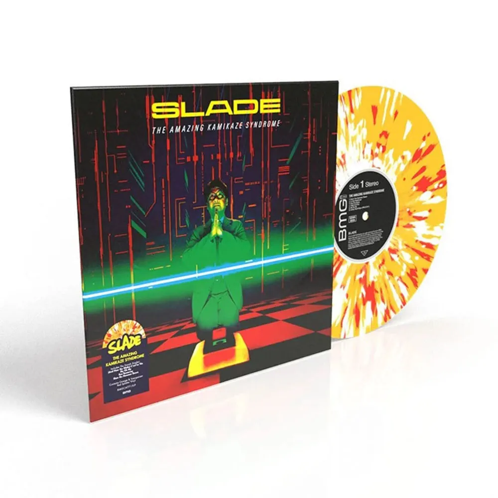 Виниловая пластинка SLADE - The Amazing Kamikaze Syndrome (Orange/Red Splatter)