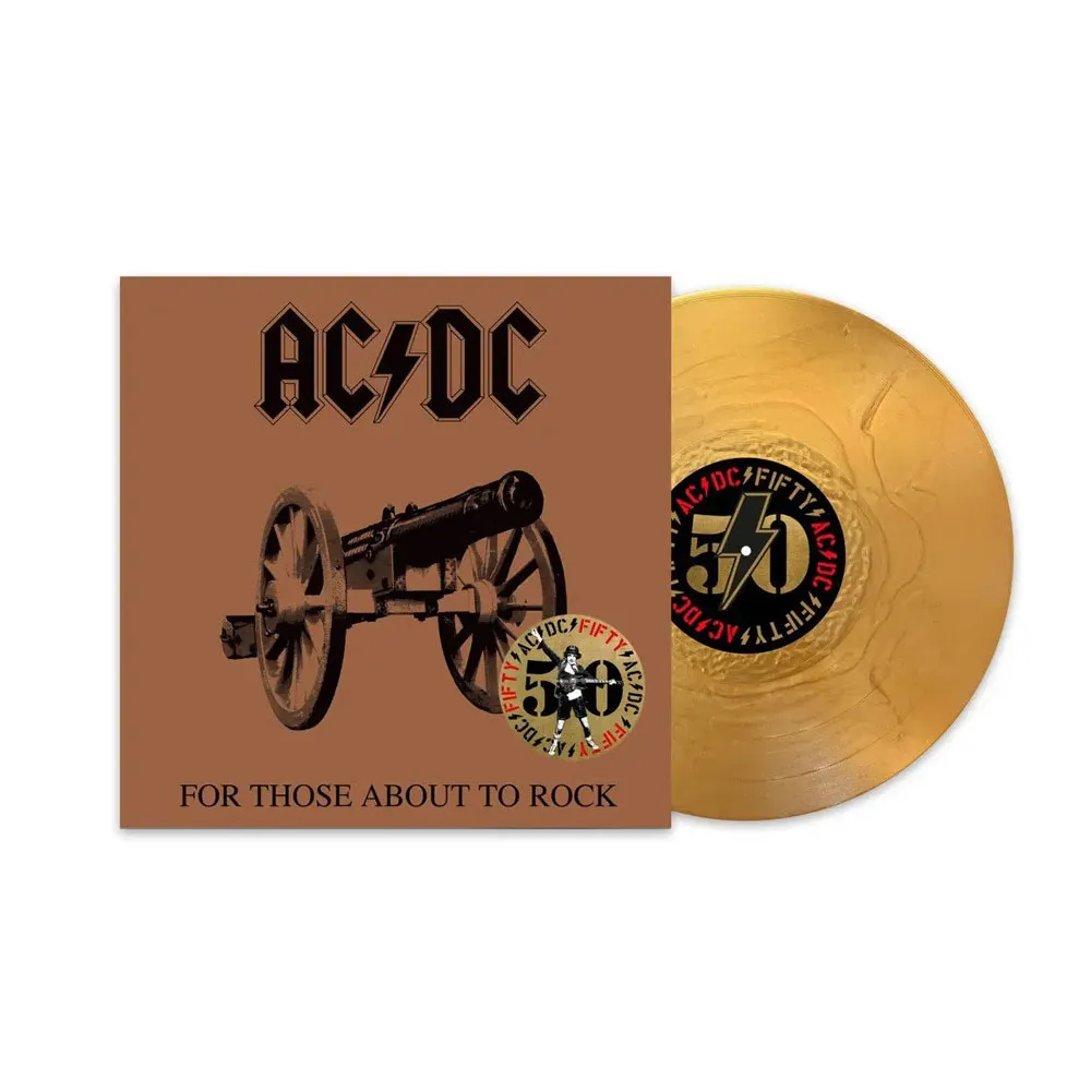 Виниловая пластинка AC/DC - For Those About To Rock You (Gold Metallic)