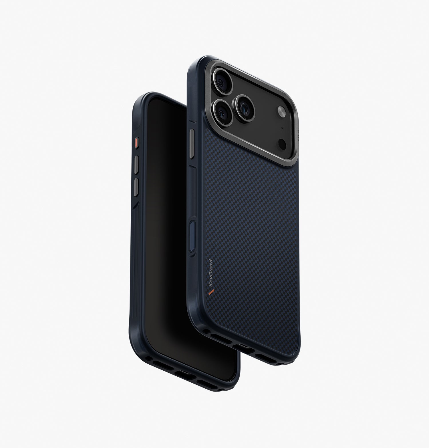 Чехол Uniq для iPhone 17 Pro Max KEVA Kevlar, Trance Blue Чехол Uniq для iPhone 17 Pro Max KEVA Kevlar, Trance Blue