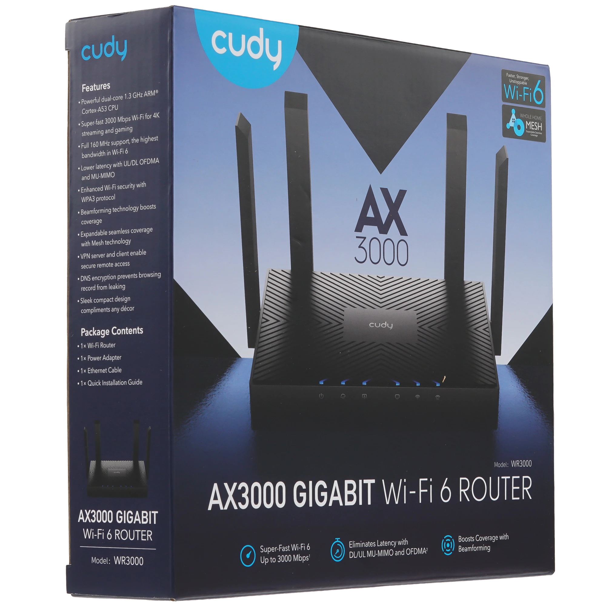 Беспроводной маршрутизатор Cudy WR3000