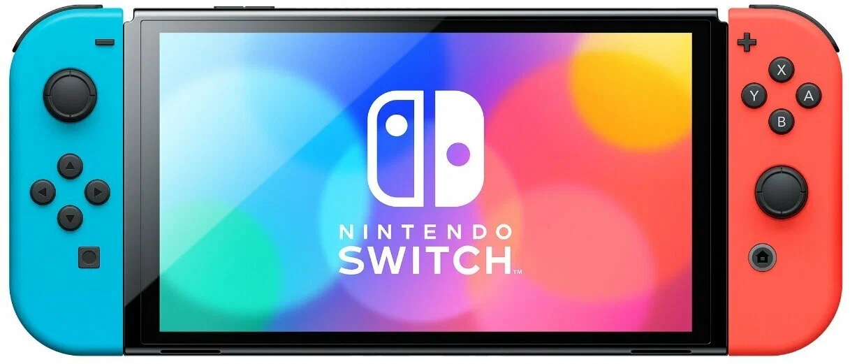 Nintendo Switch OLED Neon blue/red