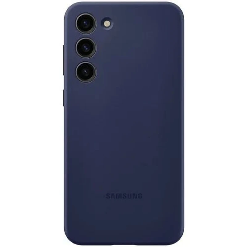 Чехол Samsung Silicone Case S24+, цвет Темно-синий
