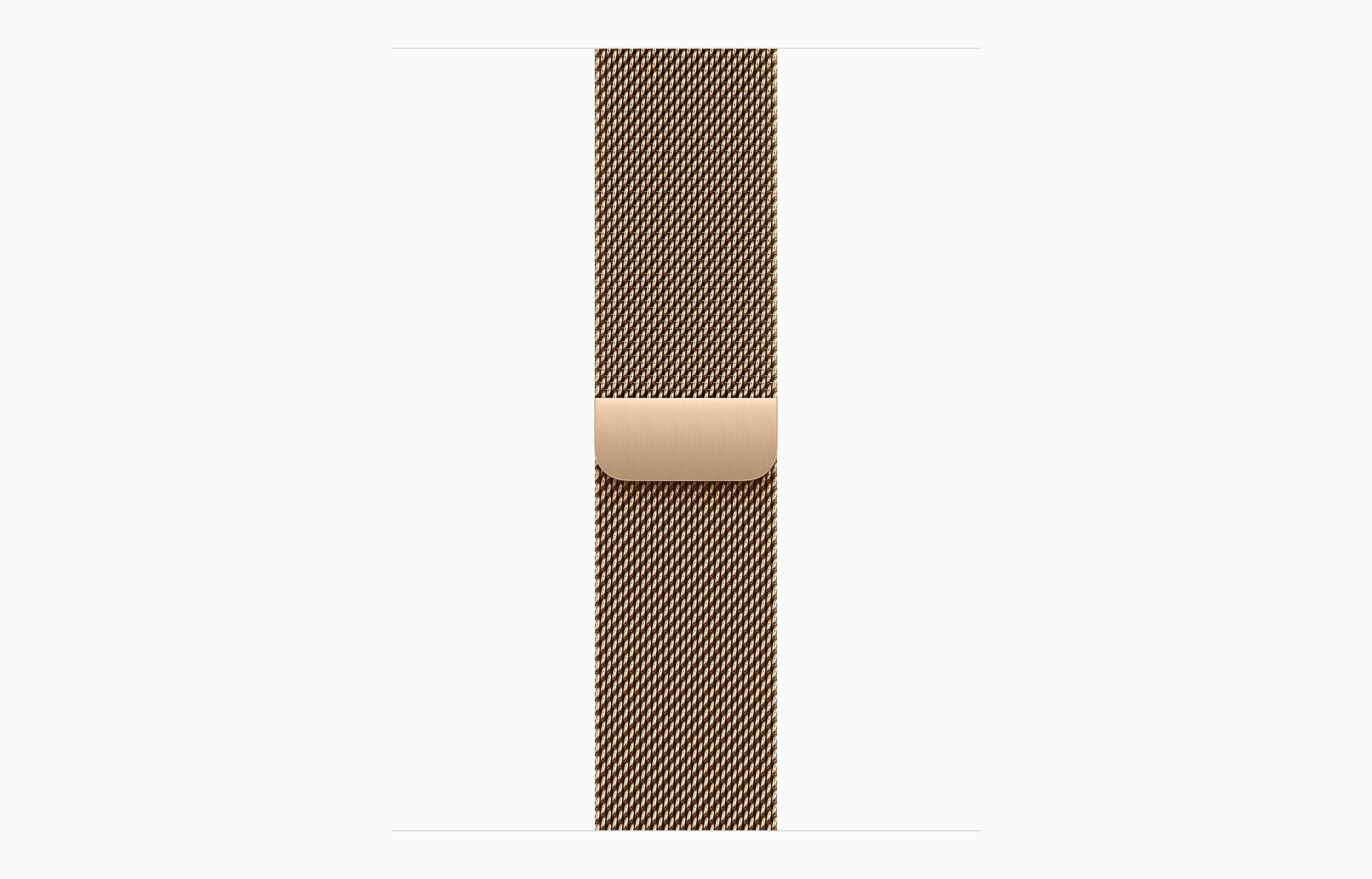 Смарт-часы Apple Watch S10 - 46 mm Титановый корпус, цвет Gold, Milanese Loop, S/M