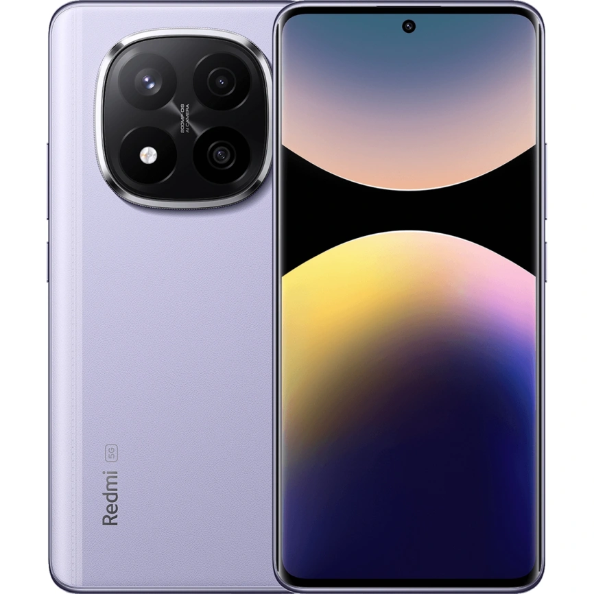 Смартфон Xiaomi Redmi Note 14 Pro+ 5G | 8/256 ГБ (Lavender Purple | Лавандовый фиолетовый) Смартфон Xiaomi Redmi Note 14 Pro+ 5G | 8/256 ГБ (Lavender Purple | Лавандовый фиолетовый)