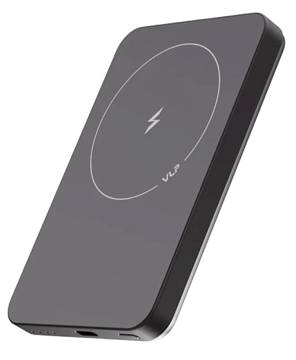 Внешний аккумулятор VLP LITE Power Snap 5000 mAh MagSafe 3A USB-C Черный