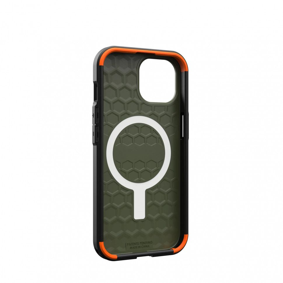 Чехол UAG с поддержкой MagSafe Civilian для iPhone 15 Plus, цвет Оливковый