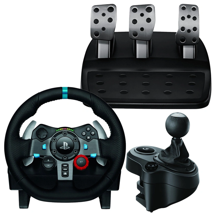 Руль Logitech G29 Driving Force + коробка передач Driving Force Shifter Black