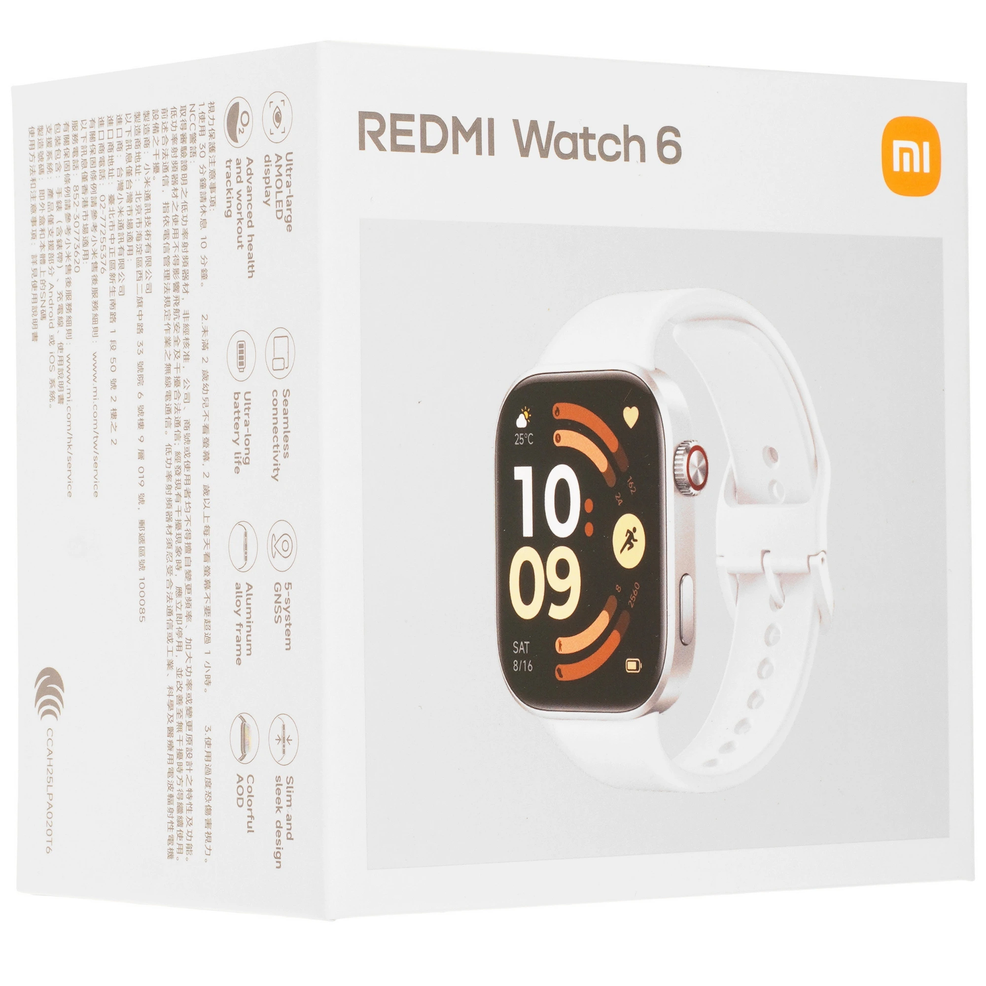 Смарт-часы Xiaomi REDMI Watch 6 Серый