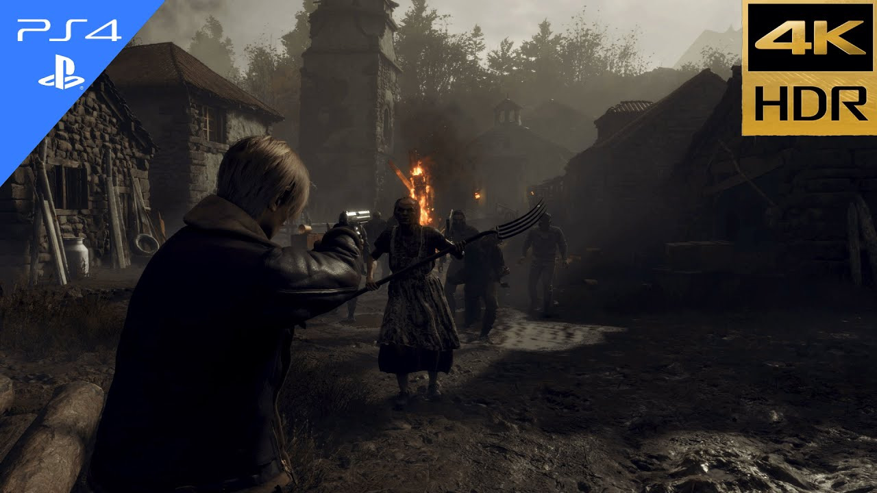 Игра Resident Evil 4 Remake, русский язык (PS4)