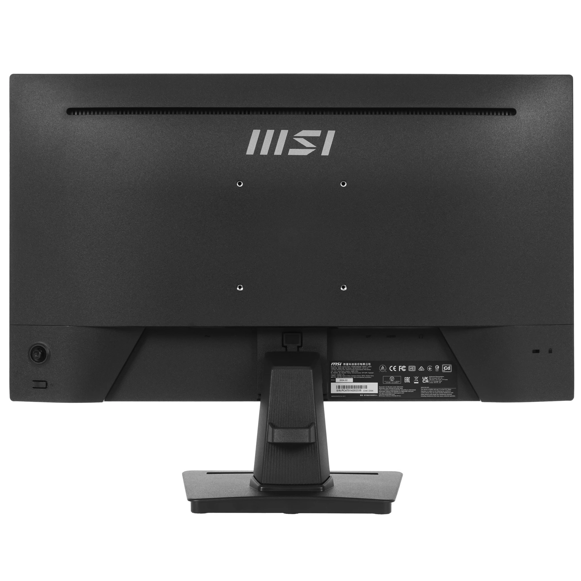 Монитор MSI PRO MP252L 24.5" 100 Гц IPS Черный