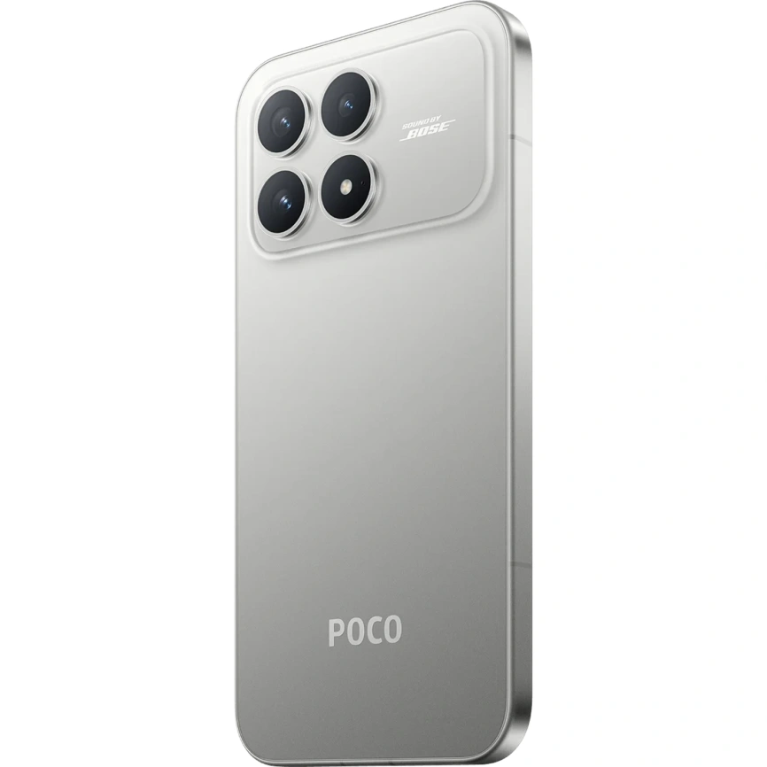 Смартфон Xiaomi Poco F8 Pro 12/256 ГБ, серебристый (Silver) 2510DPC44G