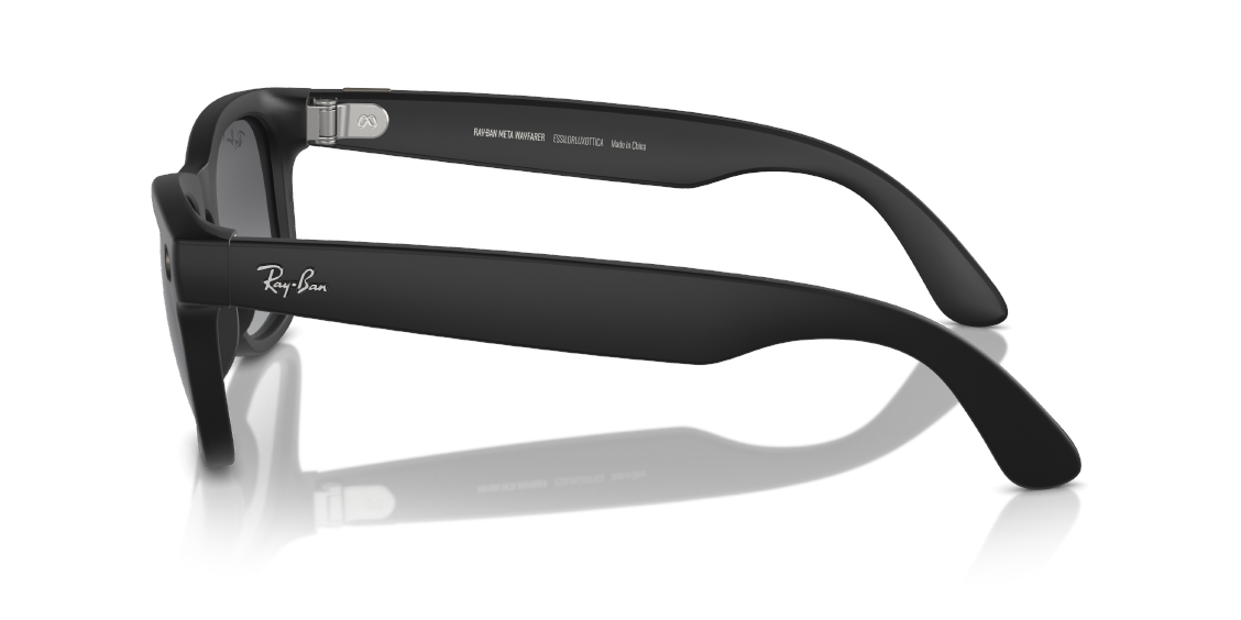 Умные очки Ray-Ban Meta Wayfarer RW4008 Matte Black/Polar Gradient Graphite 601S/T3 размер M Умные очки Ray-Ban Meta Wayfarer RW4008 Matte Black/Polar Gradient Graphite 601S/T3 размер M
