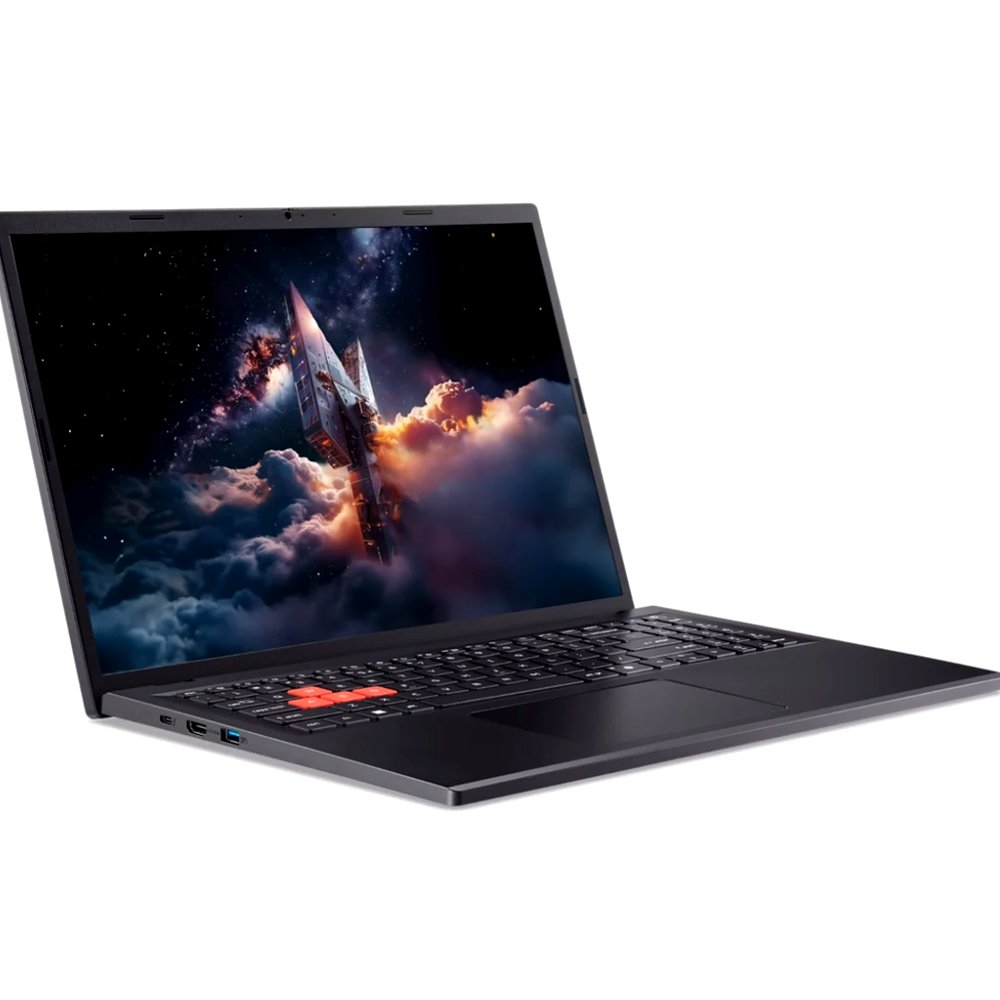 Ноутбук Acer Nitro Lite NL16-71G-57PK NH.DAACD.004 (16", Intel Core 5 210H, 16 ГБ, 512 ГБ SSD, RTX 3050 6 ГБ, 180 Гц), черный