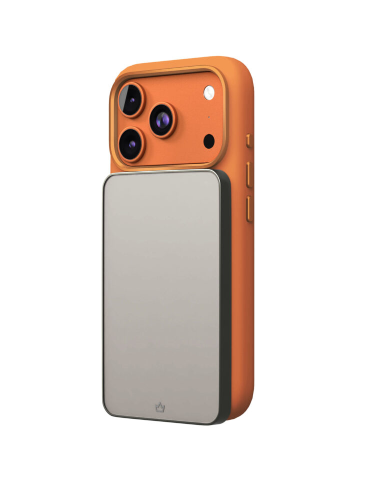 Силиконовый чехол MagSafe VLP Aster Pro Case для iPhone 17 Pro,  Оранжевый