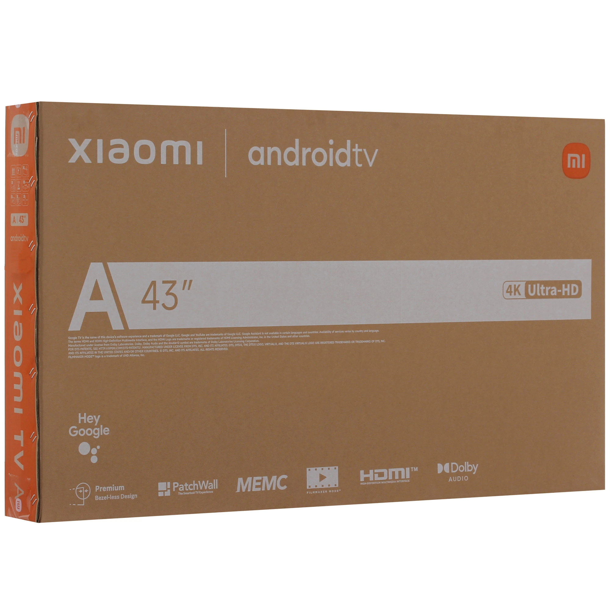 Телевизор Xiaomi TV A 43" (108 см) 4K