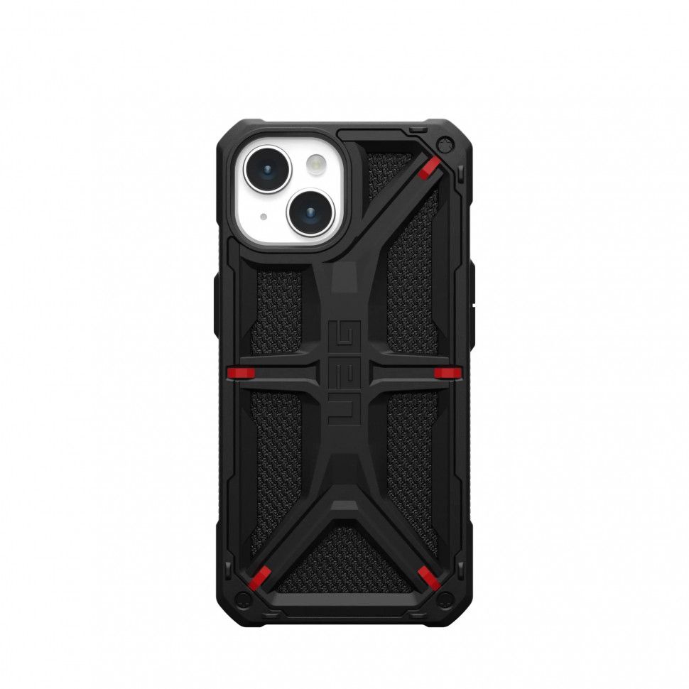 Чехол Uag Monarch для iPhone 15 Plus, цвет Черный Чехол Uag Monarch для iPhone 15 Plus, цвет Черный