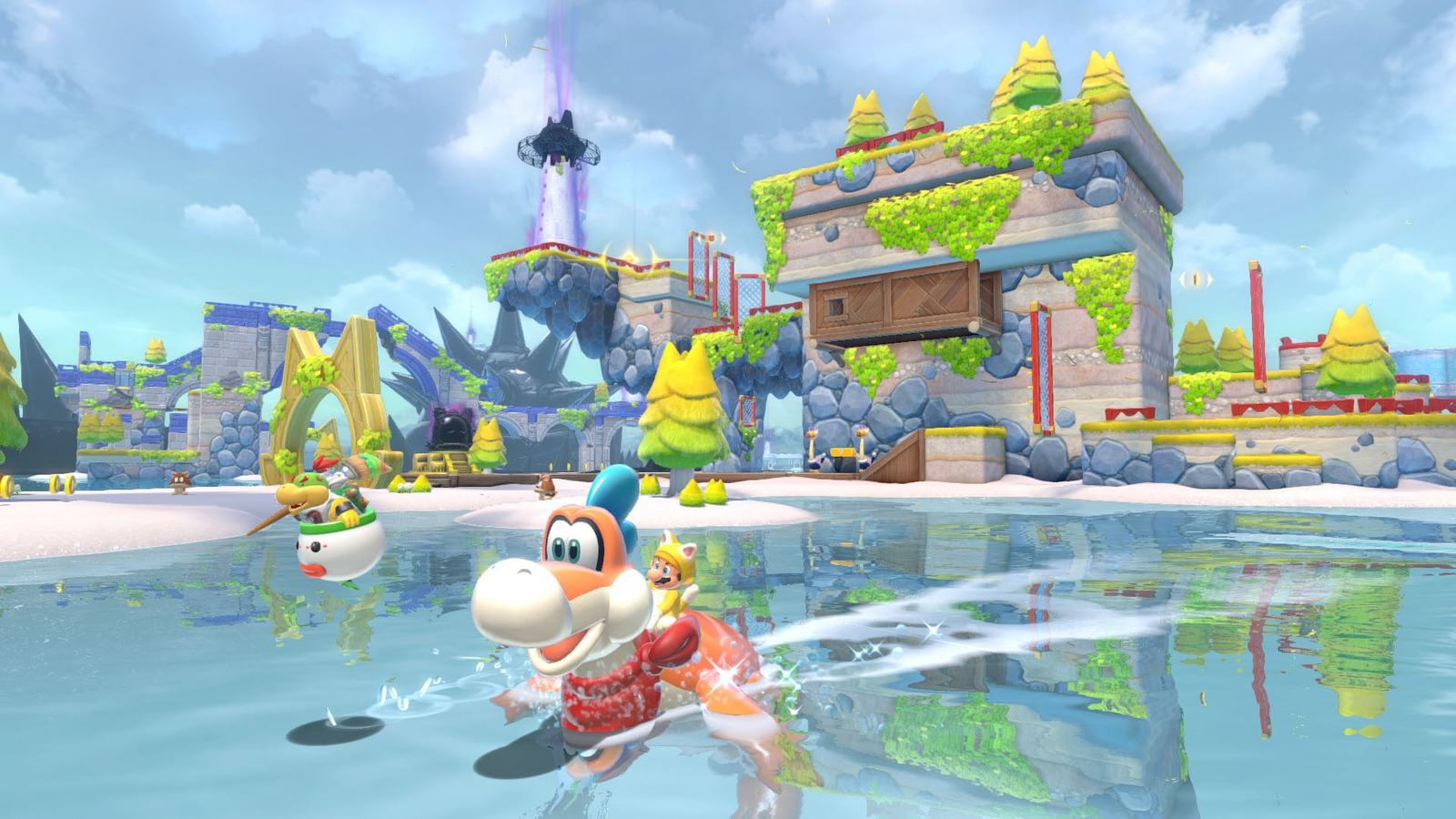 Игра Super Mario 3D World + Bowser's Fury, русские субтитры (NS)
