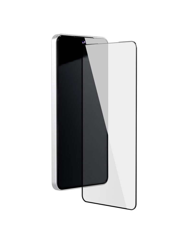 Защитное стекло VLP 2.5D Easy Box для Samsung Galaxy S26 с чёрной рамкой