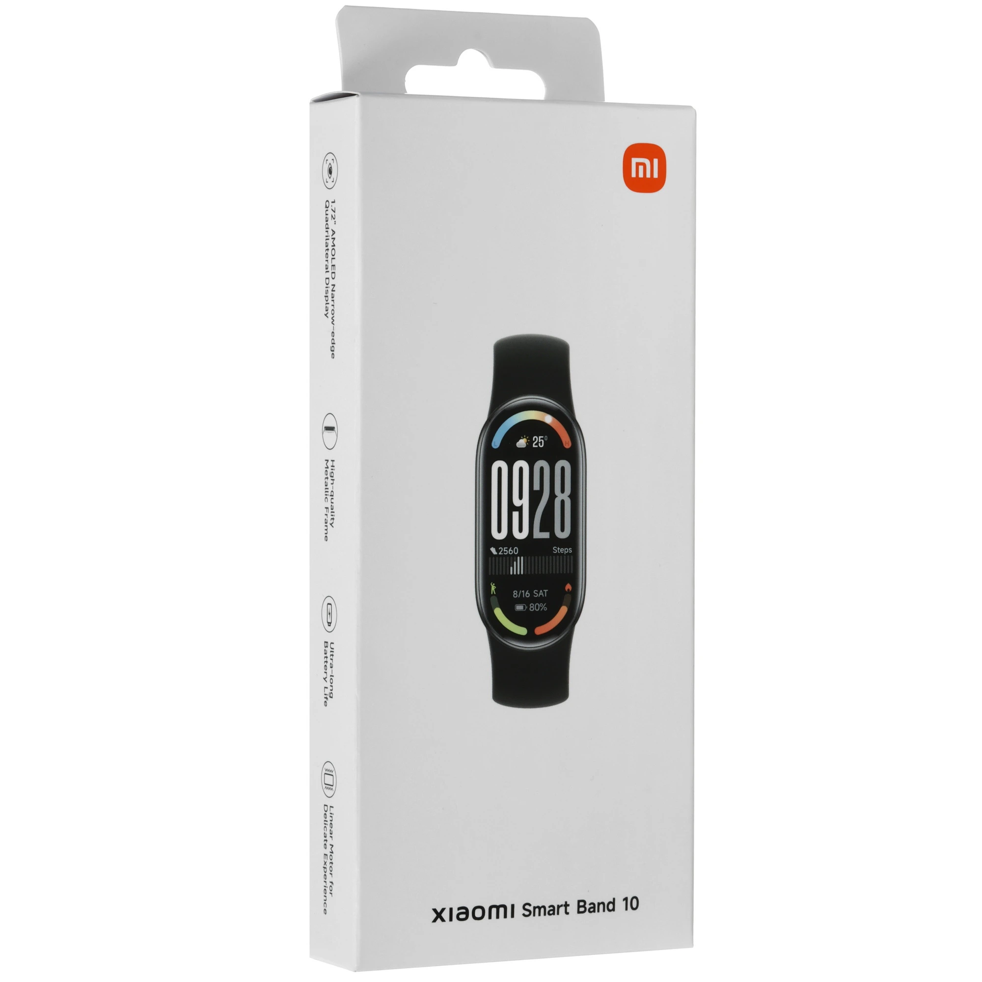 Фитнес-браслет Xiaomi Smart Band 10 Черный