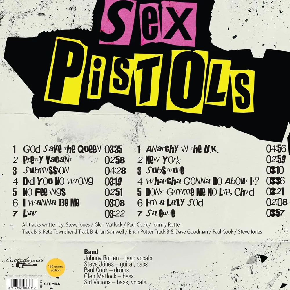 Виниловая пластинка SEX PISTOLS - Agents Of Anarchy