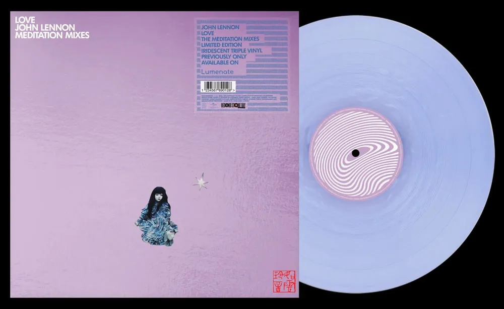 Виниловая пластинка LENNON JOHN - Love Meditation Mixes (Rsd 2026) (Iridescent Pearl Arctic Transparent)