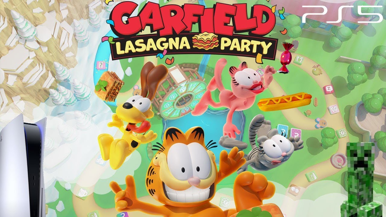 Игра Garfield Lasagna Party, русские субтитры (PS5)