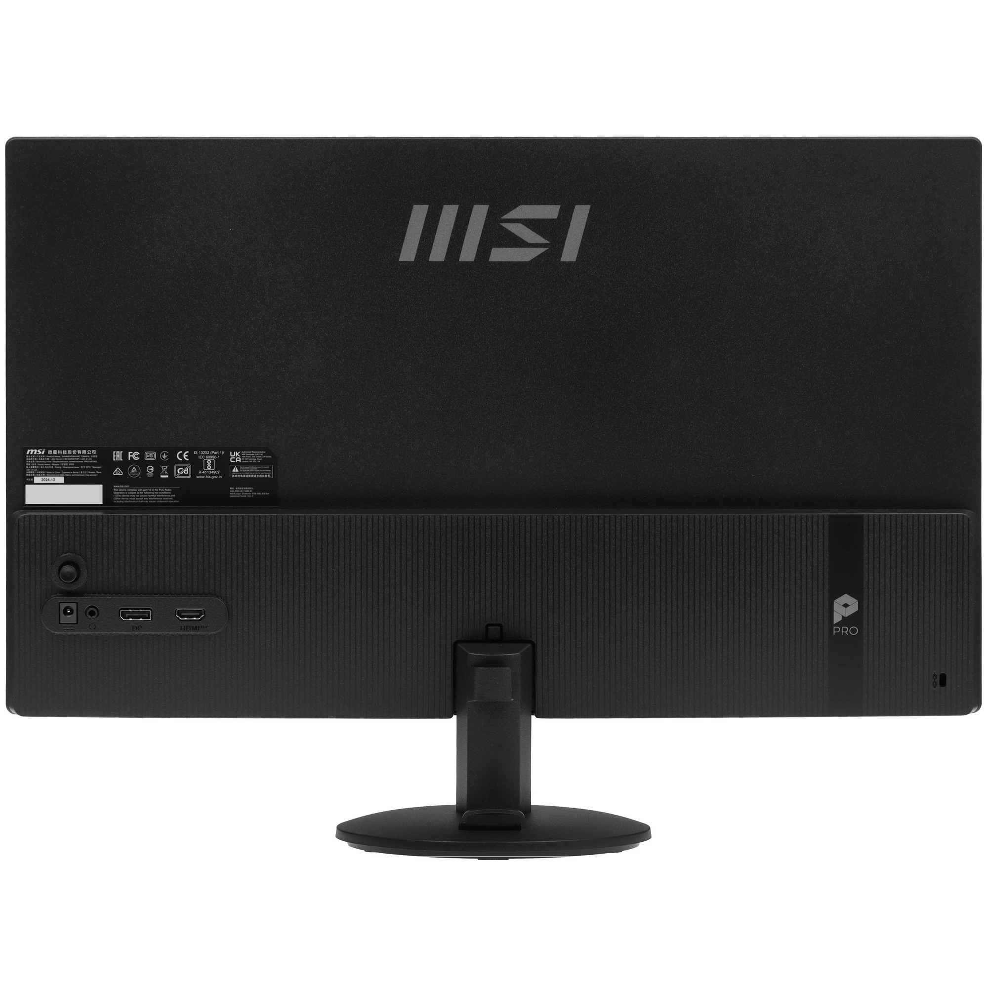 Монитор MSI PRO MP242L 23.8" 100 Гц IPS Черный