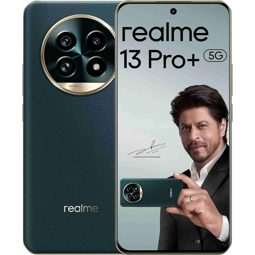Смартфон Realme 13 Pro+ 8/256 ГБ (зеленый | Emerald Green)