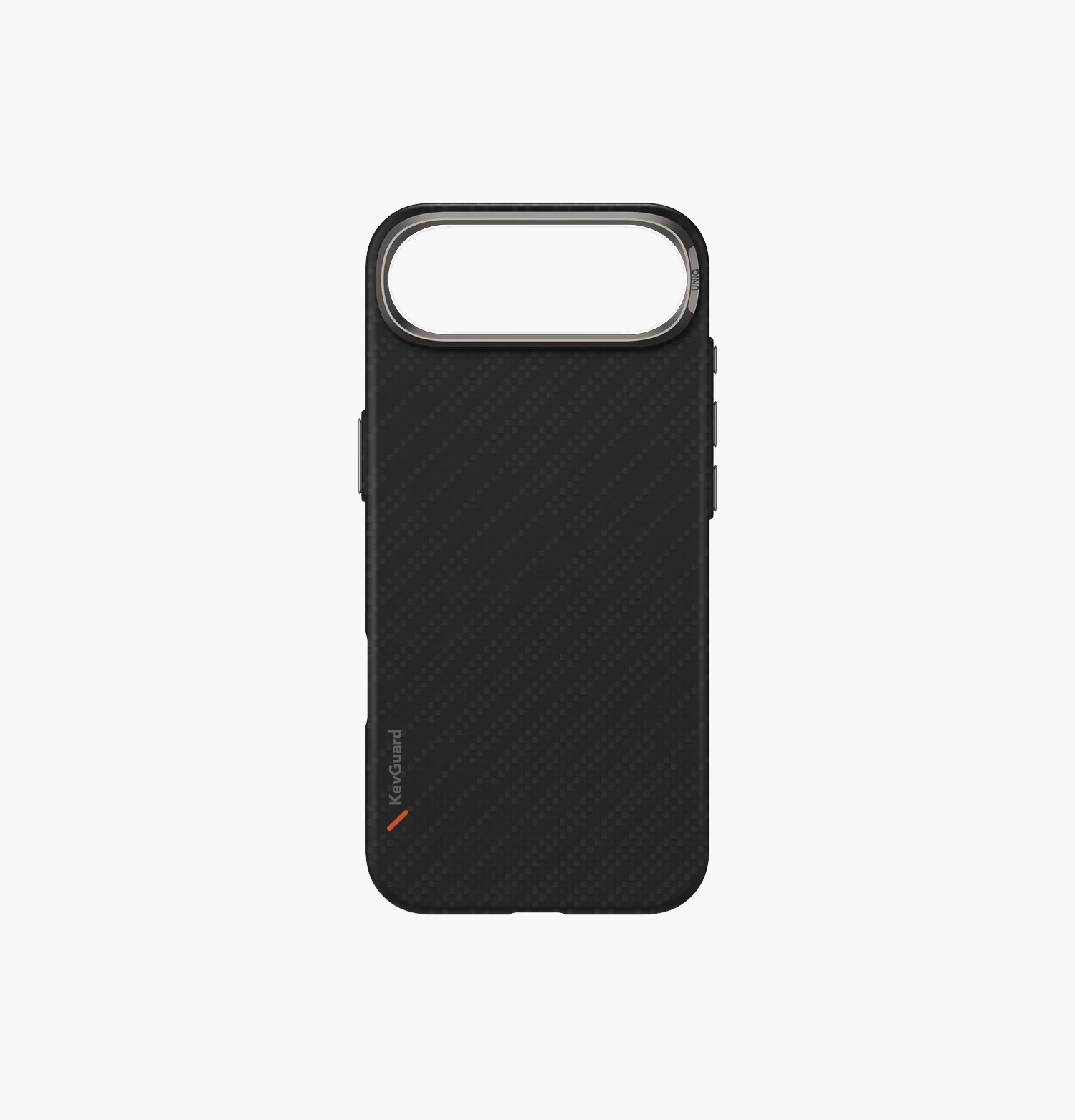 Чехол Uniq для iPhone 17 Air KEVA EDGE Full Kevlar (MagSafe), Черный