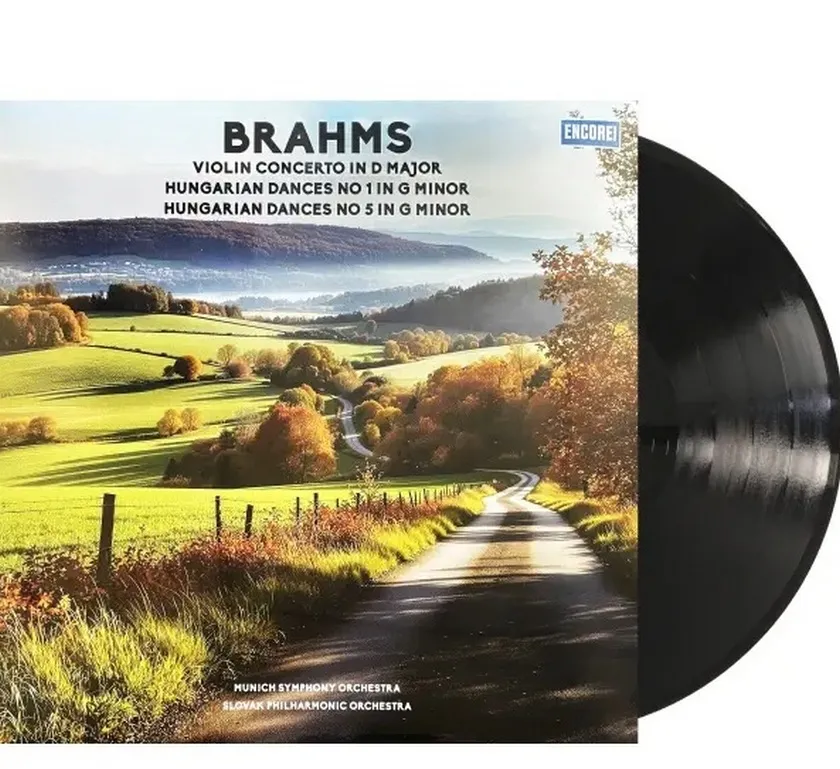 Виниловая пластинка BRAHMS JOHANNES - Concerto For Violin, Tragic Ouverture, Hungarian Dances