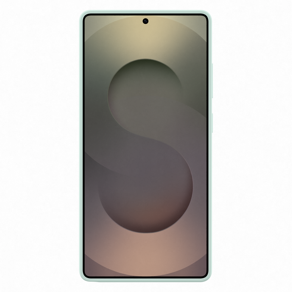 Чехол Samsung Silicone Case Samsung S25 Ultra Мятный