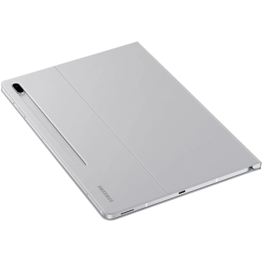 Чехол-книжка Samsung Book Cover для Tab S8 Plus Silver (EF-BT730)