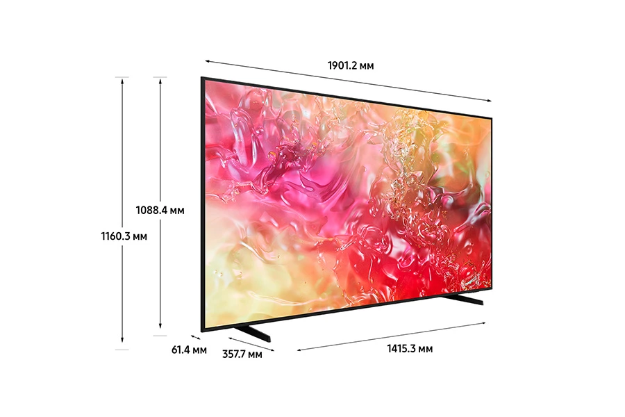 Телевизор Samsung UE85DU7100UXRU 85" черный