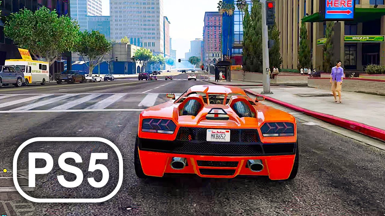 Игра GTA 5, русский язык (PS5)