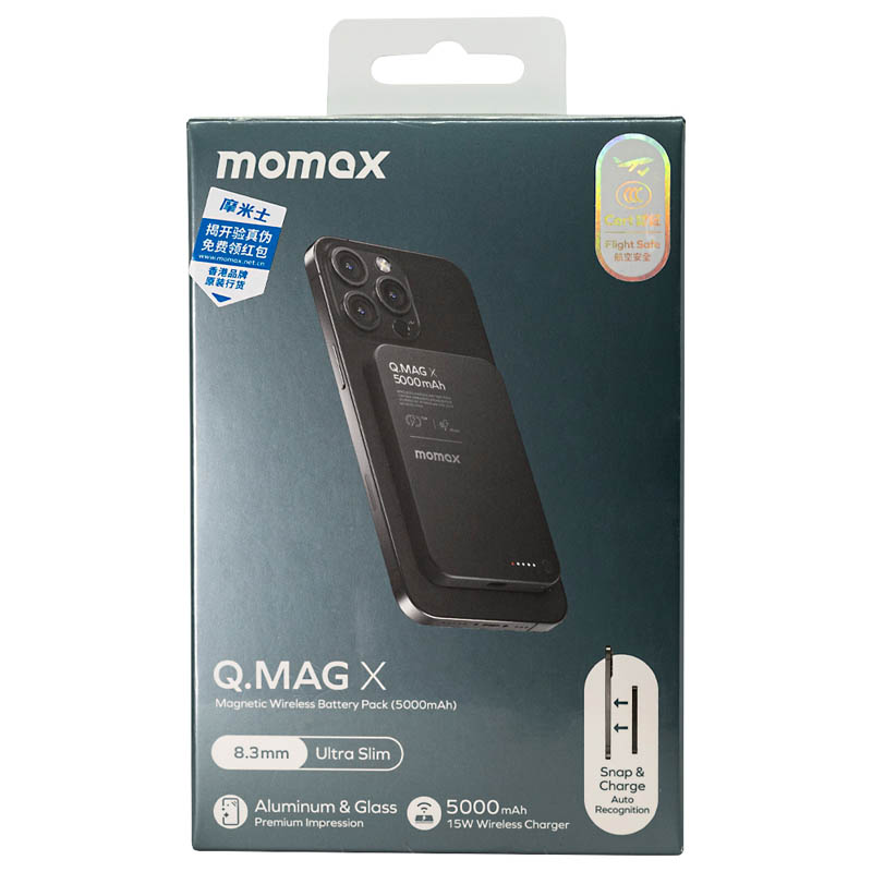 Внешний аккумулятор Momax Q.Mag X Battery Pack 5000mAh Черный