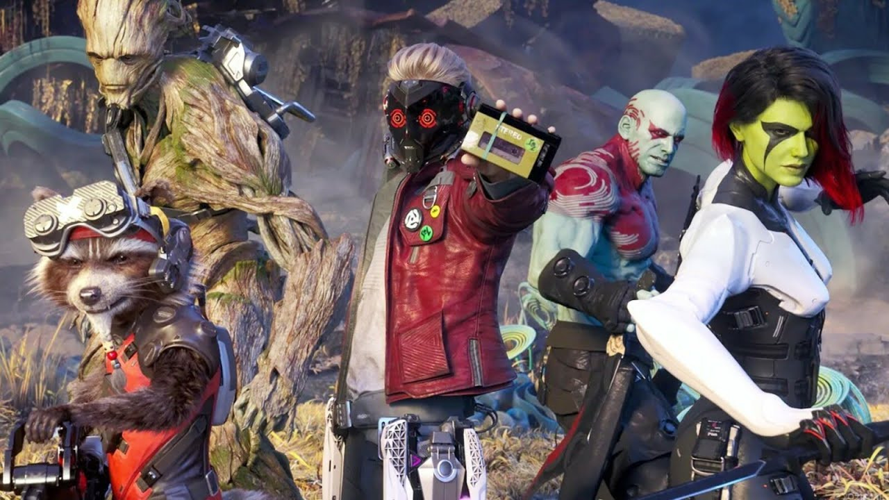 Игра Marvel's Guardians of the Galaxy, русский язык (PS5)