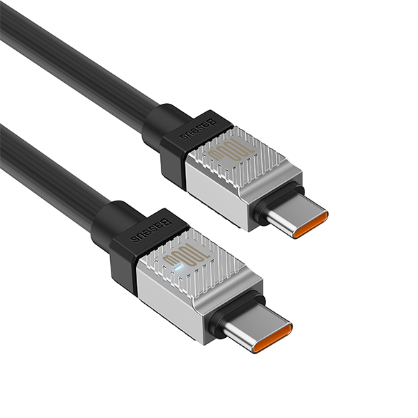 Кабель Baseus Coolplay Series Fast Charging Cable USB Type-C 100W 2 м, Черный