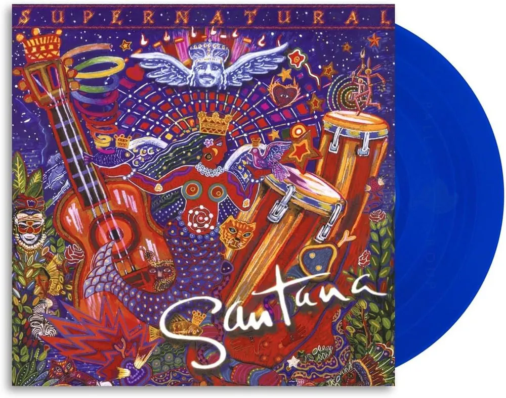 Виниловая пластинка SANTANA - Supernatural (Blue)